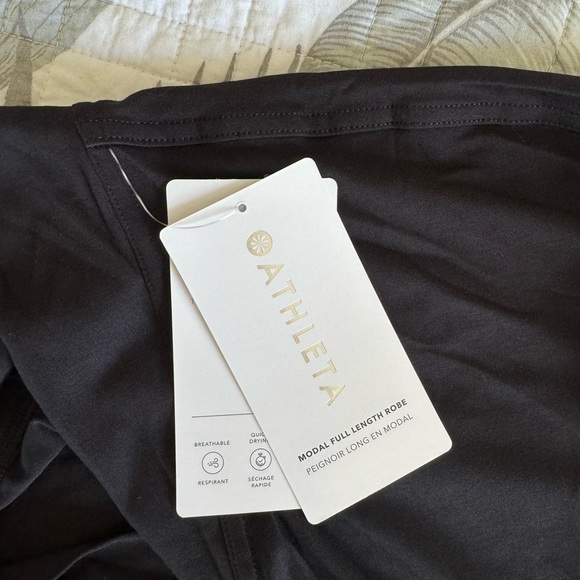 NWT Athleta Modal Full Length Robe - Picture 3 of 4